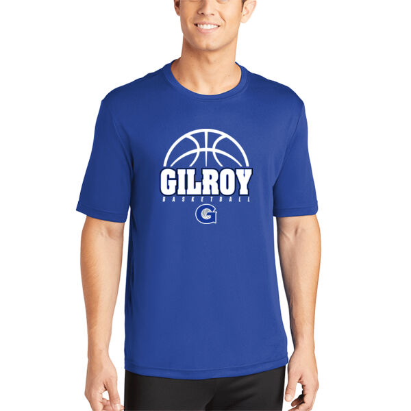 Gilroy Girls Basketball Royal PosiCharge Competitor Tee Thumbnail